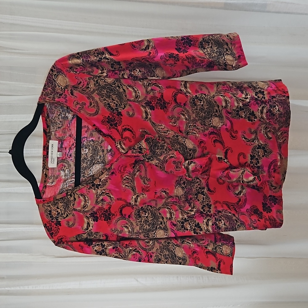 Jones New York Women's 3/4 sleeve top